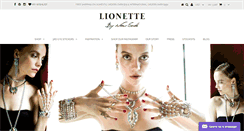 Desktop Screenshot of lionetteny.com