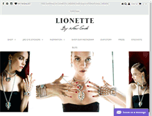 Tablet Screenshot of lionetteny.com